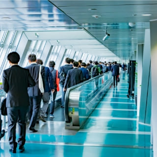 展示会会場のイメージ写真